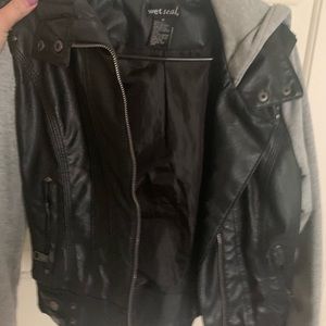 Leather jacket